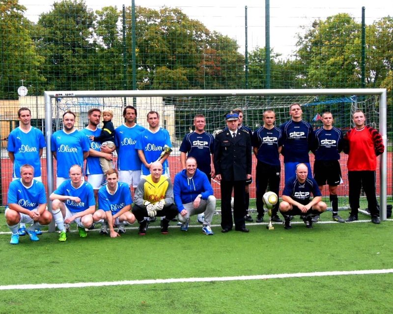 Mecz piłki nożnej Biało – Czerwoni – 15-09-2013 Lekarze kontra Strażacy