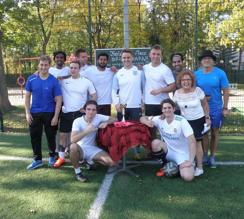 Mecz Biało-Czarni czyli studenci medycyny kontra klerycy-13-10-2018